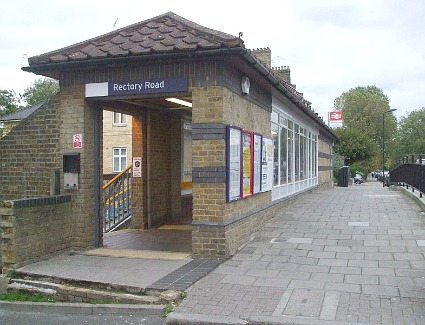 Rectory Road Train Station, London